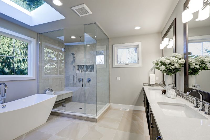 Bright and Airy Walk-In Shower